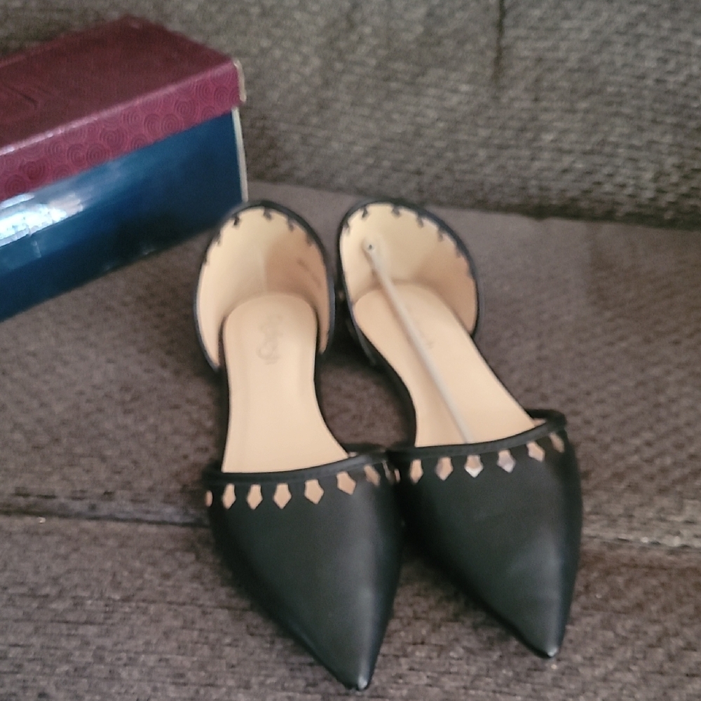 Chic Black Pointed Flats